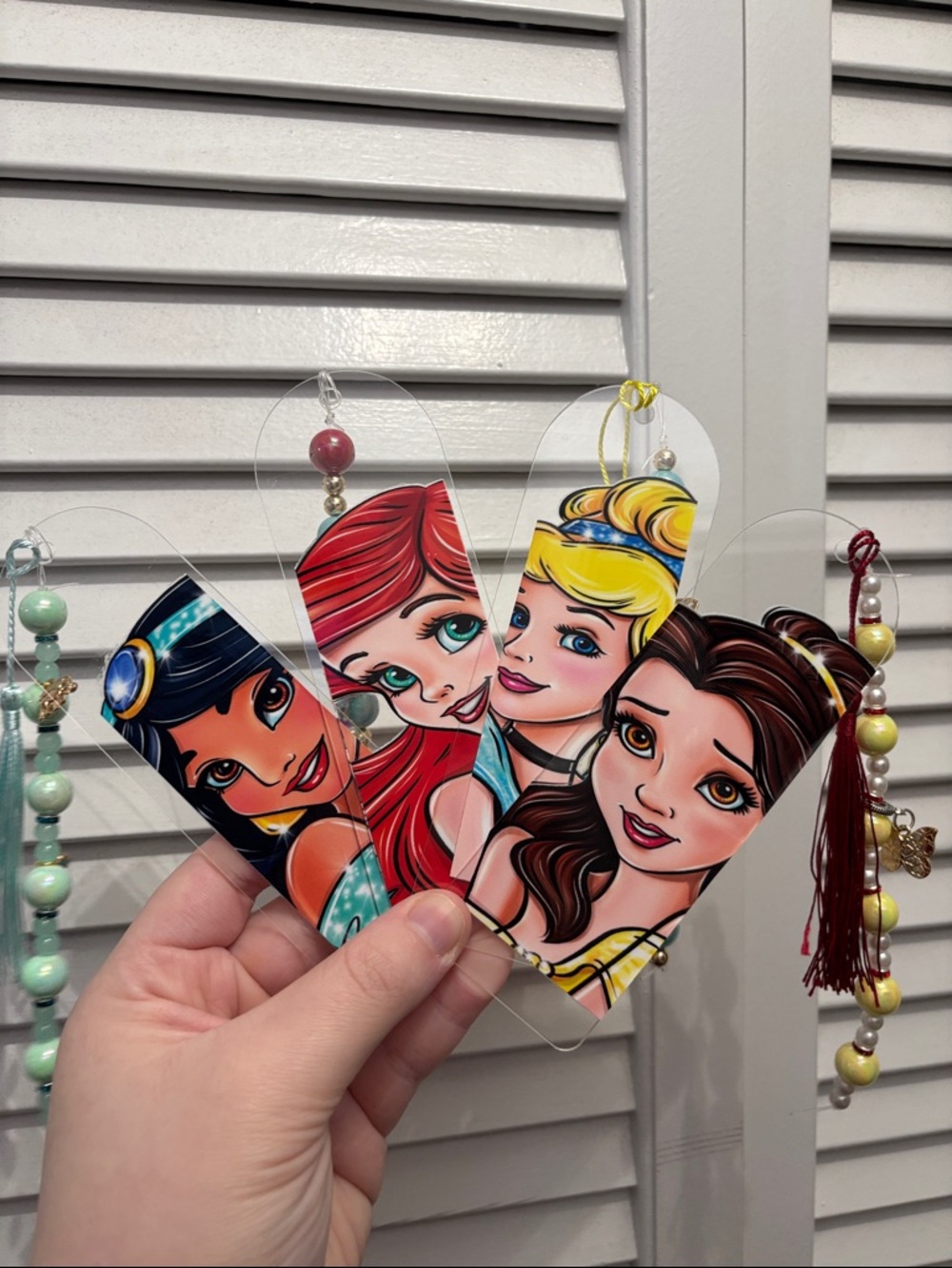 Princesses fandom vibes handcrafted bookmarks- Pick one - Picture 2 of 5